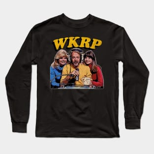 wkrp turkey drop Long Sleeve T-Shirt